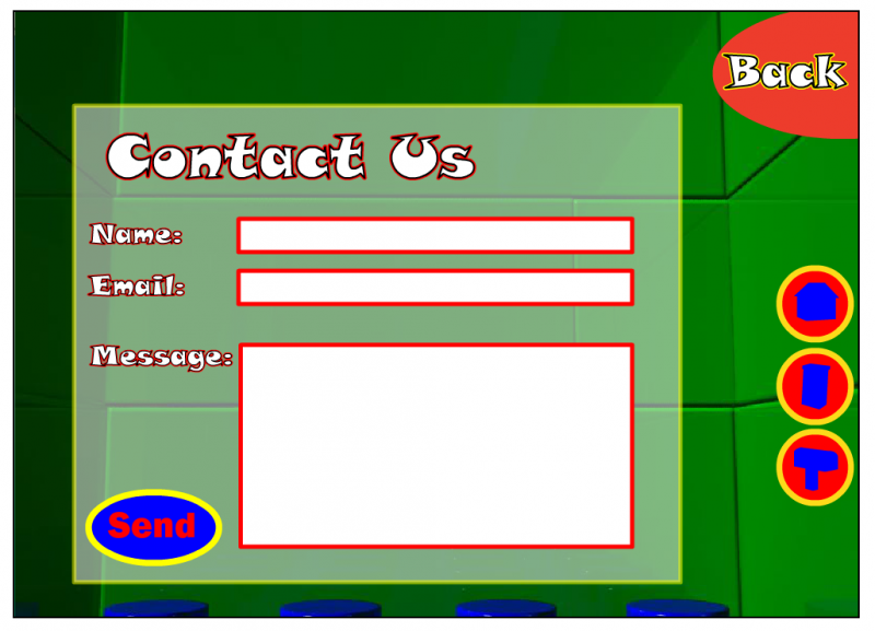 A screenshot of my Lego website